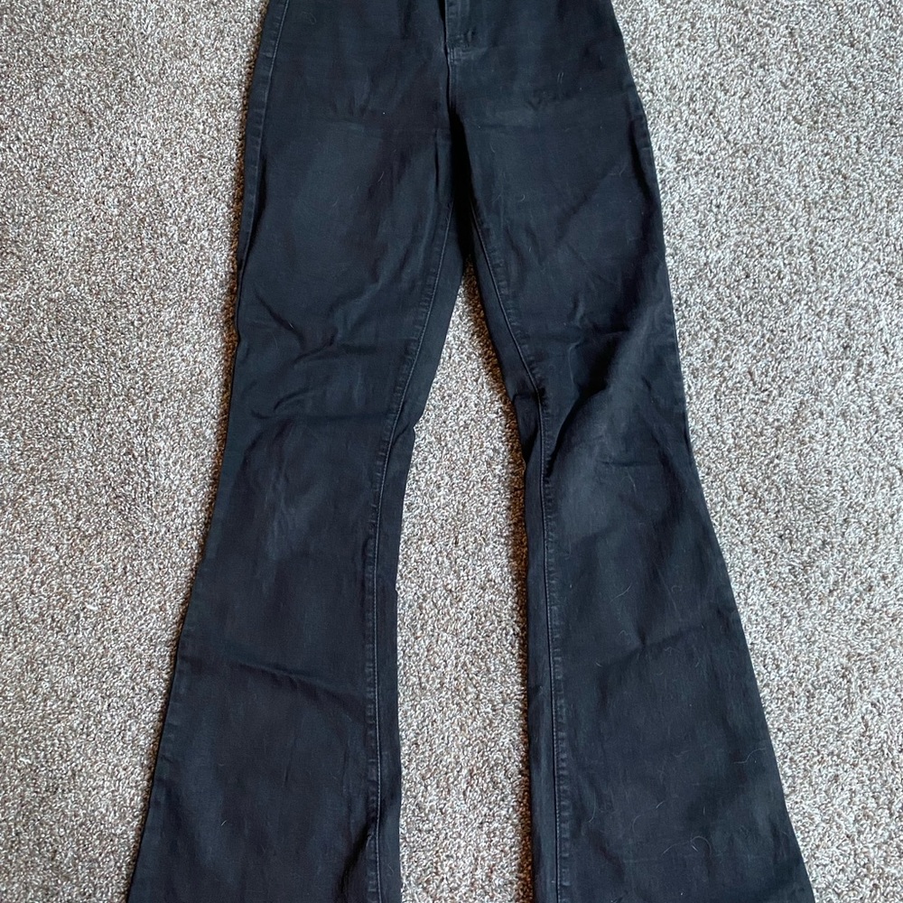 Black Flared Fashion Nova Jeans